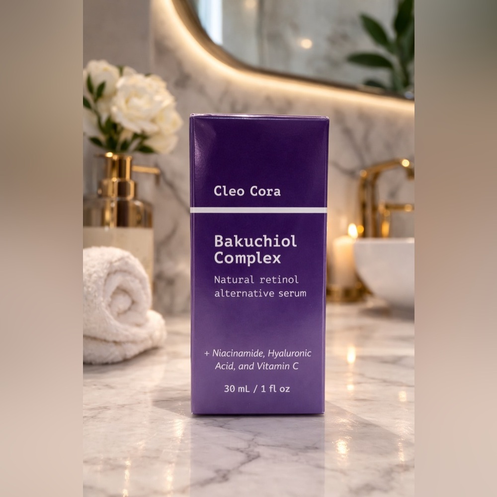 Cleo Cora Bakuchiol Complex Natural Retinol Alternative Serum 30ml